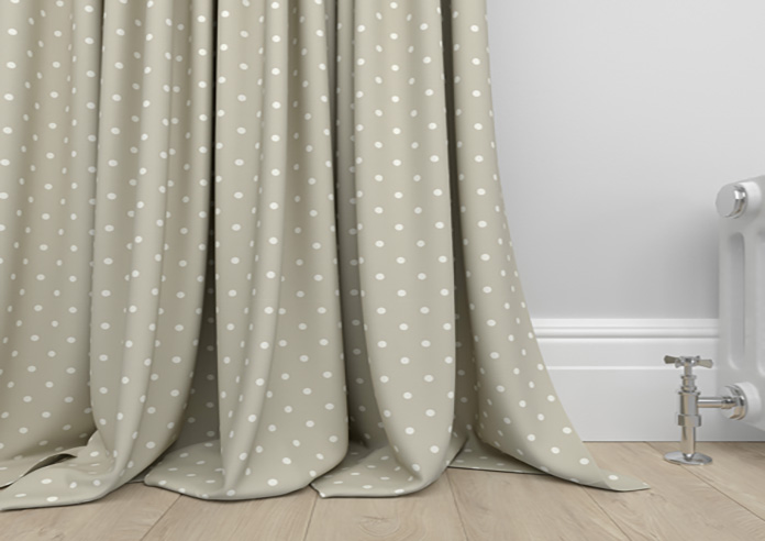 Full Stop, Oatmeal - Made to Measure Curtains - Image 6
